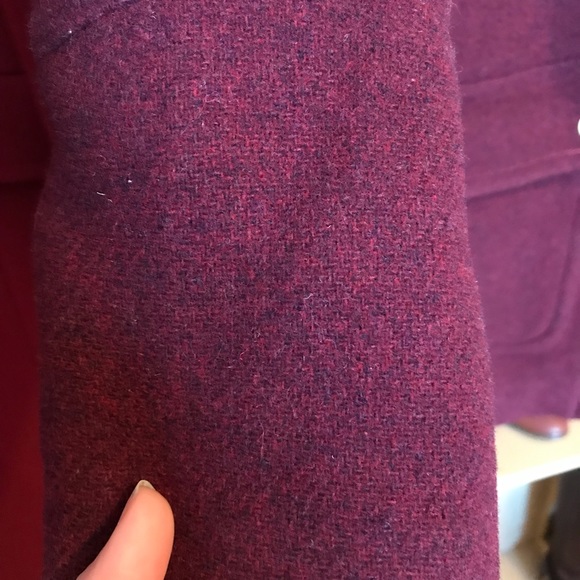 NWT J Crew Heather Fire Red Chateau Parka Stadium Cloth 10 - Picture 9 of 9